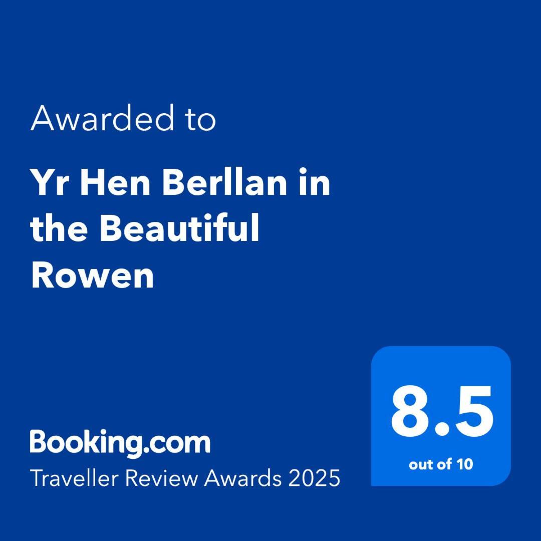 Yr Hen Berllan In The Beautiful Rowen Villa Conwy Ngoại thất bức ảnh
